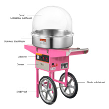 Commercial Easy Operating Cotton Candy Machine Candy Floss Maker With Cart